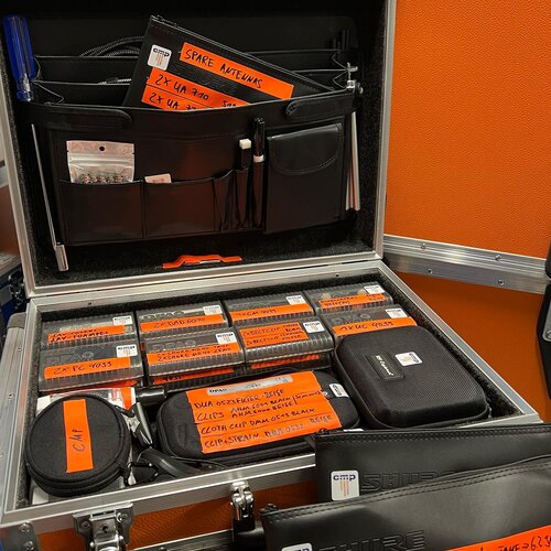 Getting the briefcase @amptowncases ready, with all the clever accessories from @shure @dpa_microphones @miproglobal... Getting the briefcase @amptowncases ready, with all the clever accessories from @shure @dpa_microphones @miproglobal...